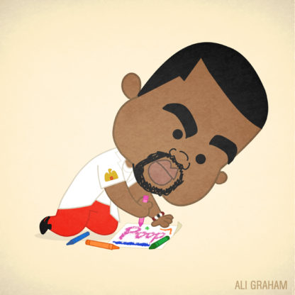 "… Write my curses in cursive”